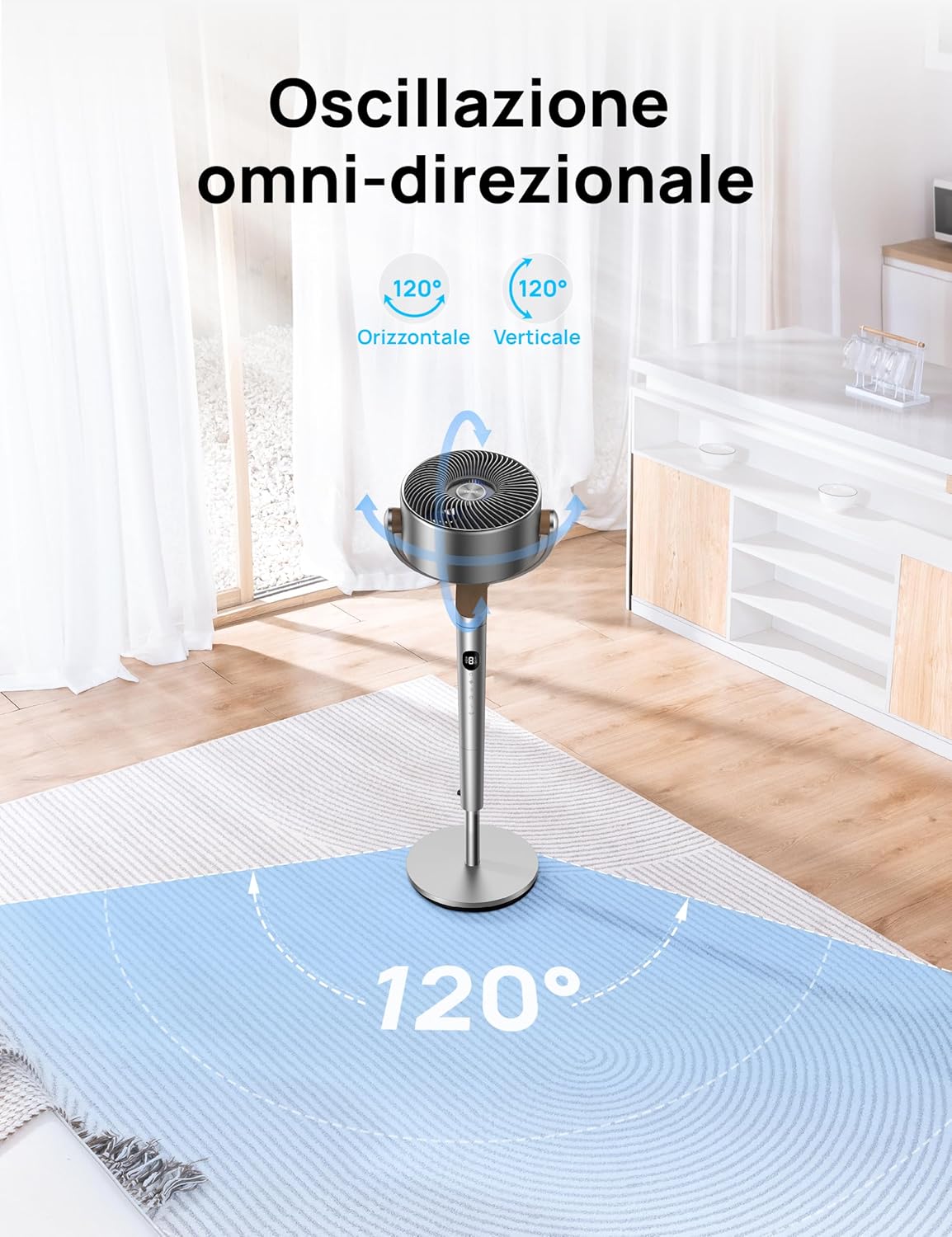 Dreo Ventilatore a Piantana Silenzioso 23dB - immagine 4