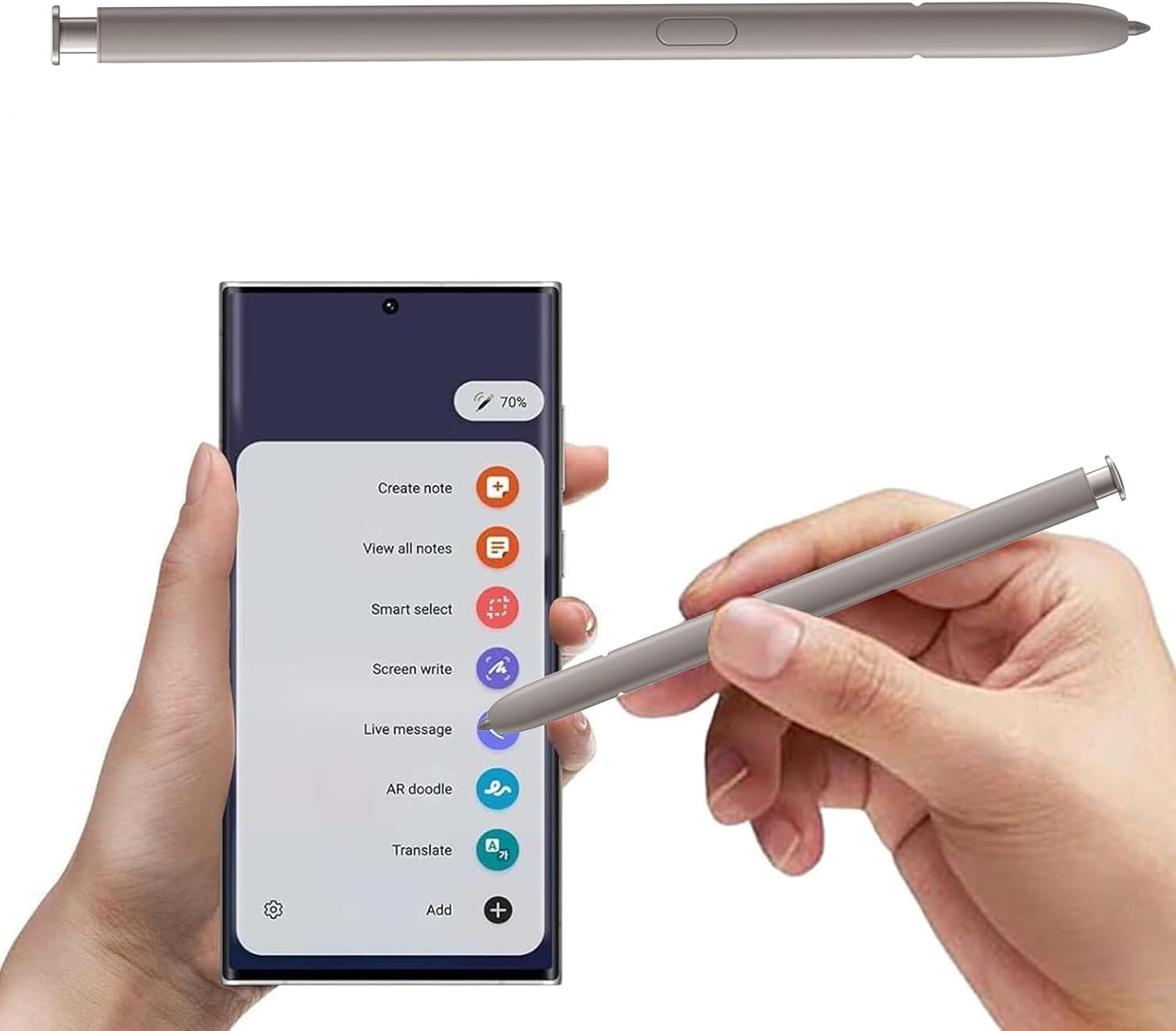 Galaxy S24 Ultra S Pen con Bluetooth, Titanio Violet - immagine 2