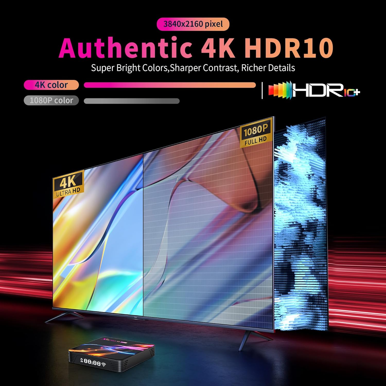 Android TV Box 14.0 - 4GB RAM 64GB ROM 4K - immagine 5