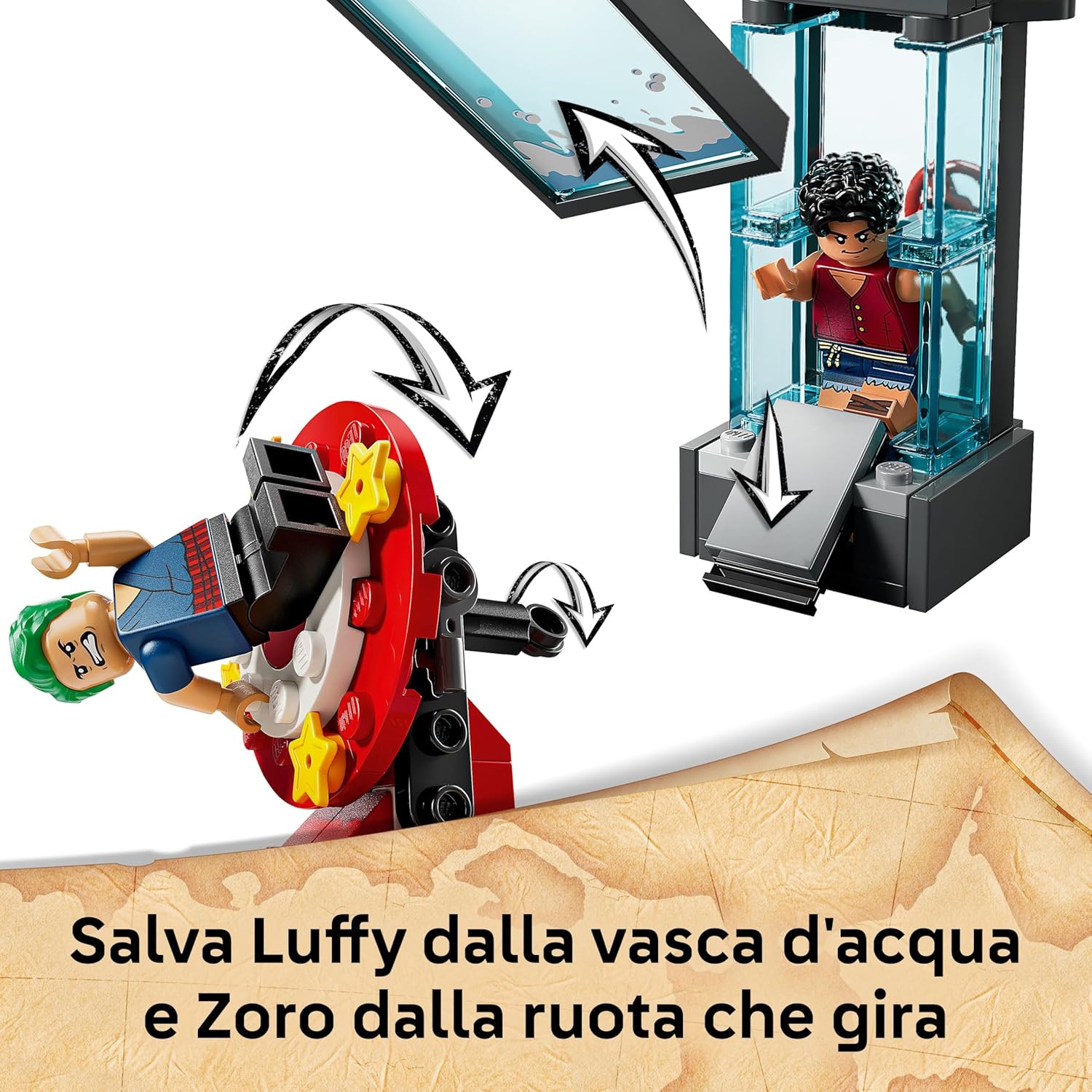 Lego ONE PIECE La Tenda del Circo di Bagy il Clown - 75637 - immagine 4