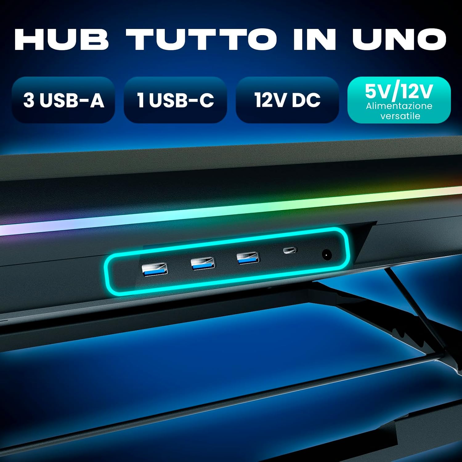 Klim Turbofrost Base Raffreddamento PC Portatile - Nero - immagine 6