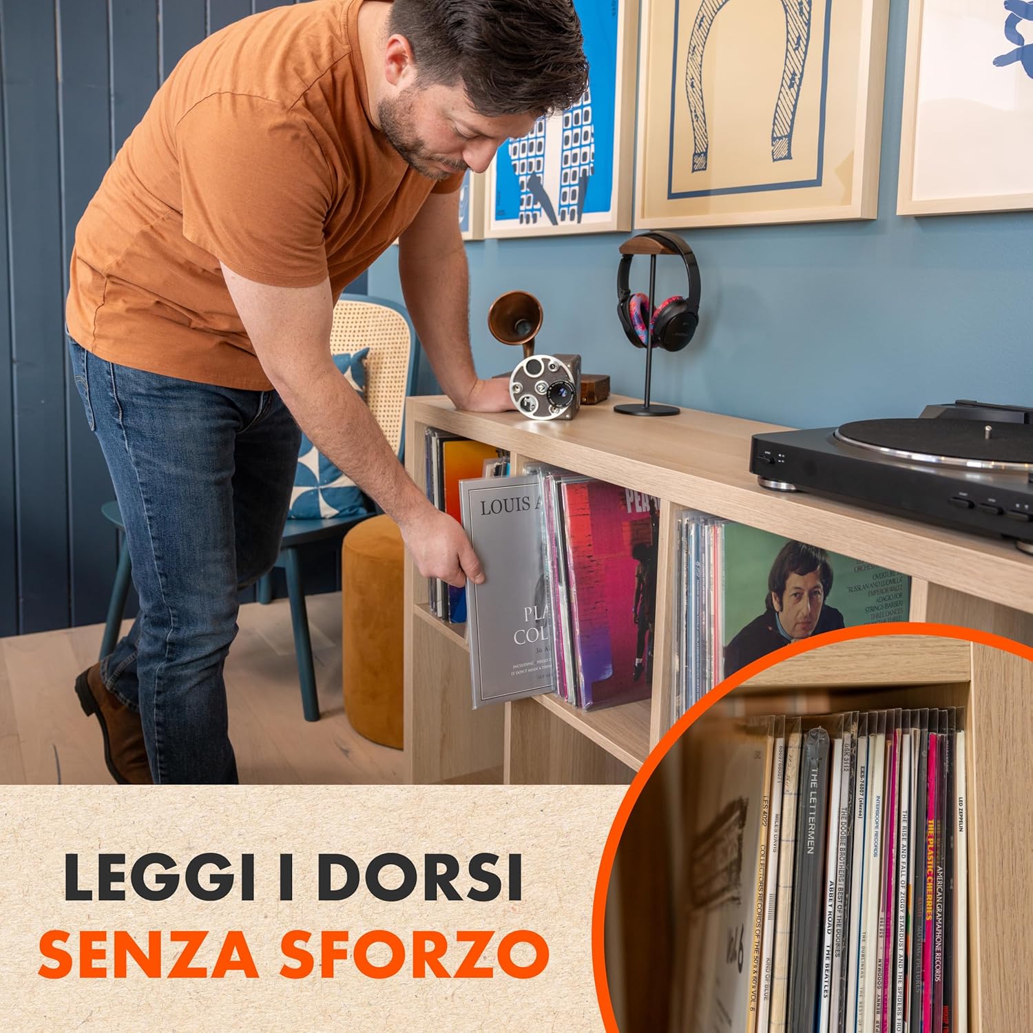 100x Buste Trasparenti per Vinile 33 Giri Standard - immagine 4