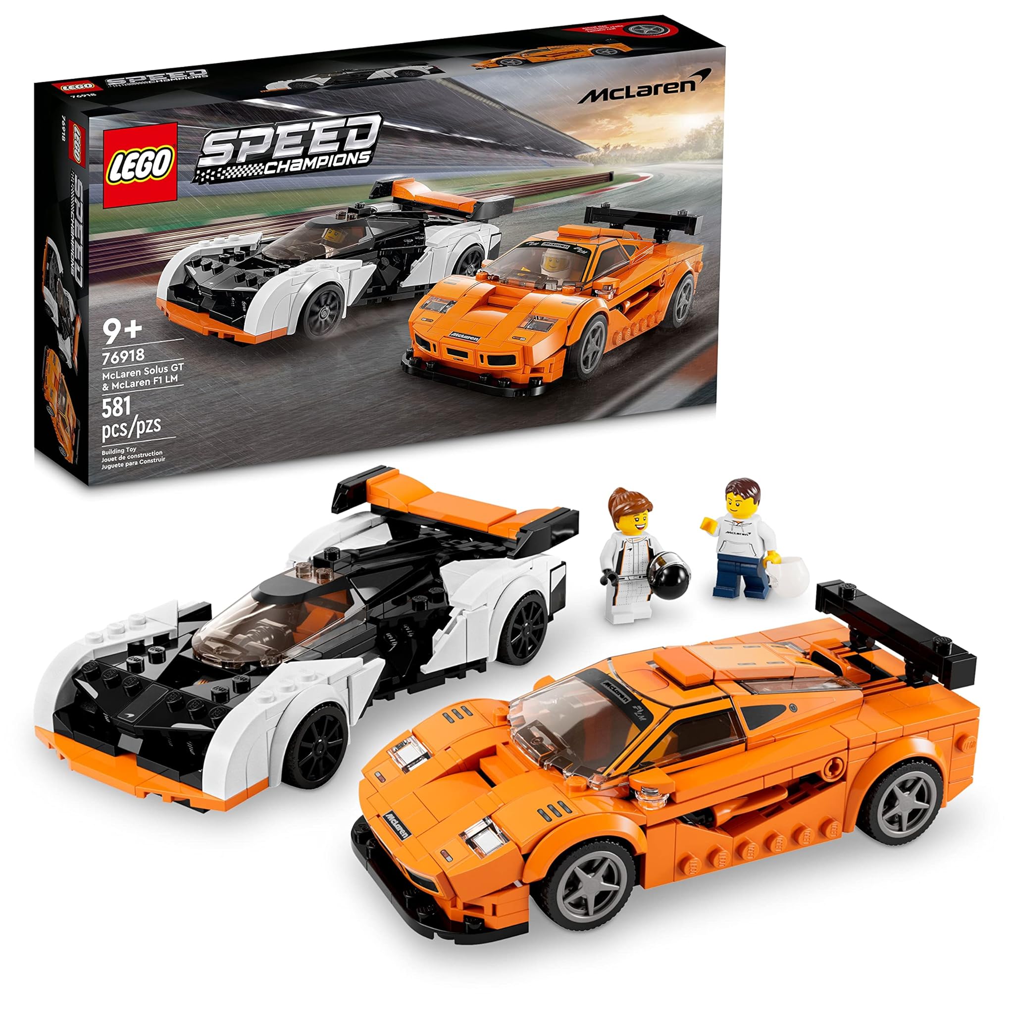 Lego 76918 Speed Champions McLaren Solus GT & F1 LM