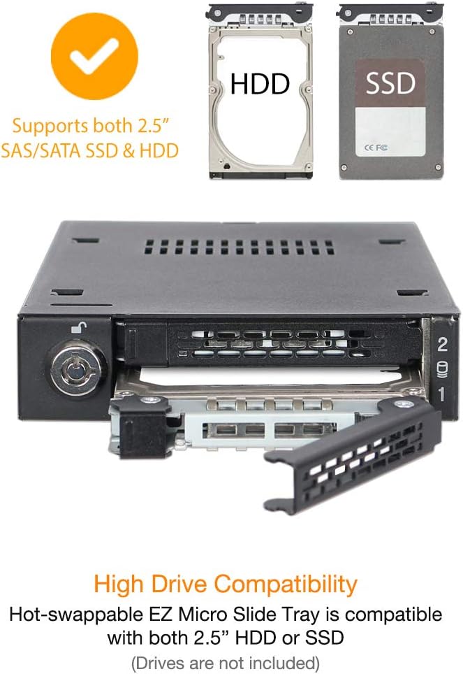 Icy Dock ToughArmor MB992SK-B Rack Rimovibile - immagine 3