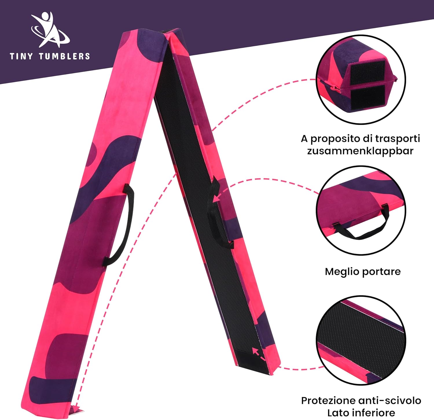 Trave Ginnastica Artistica per Casa 210-300cm - immagine 3