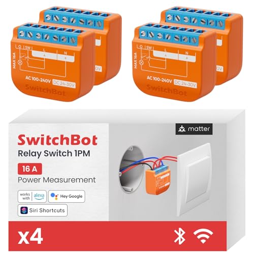 Switchbot Interruttore Relè Opaco 1PM