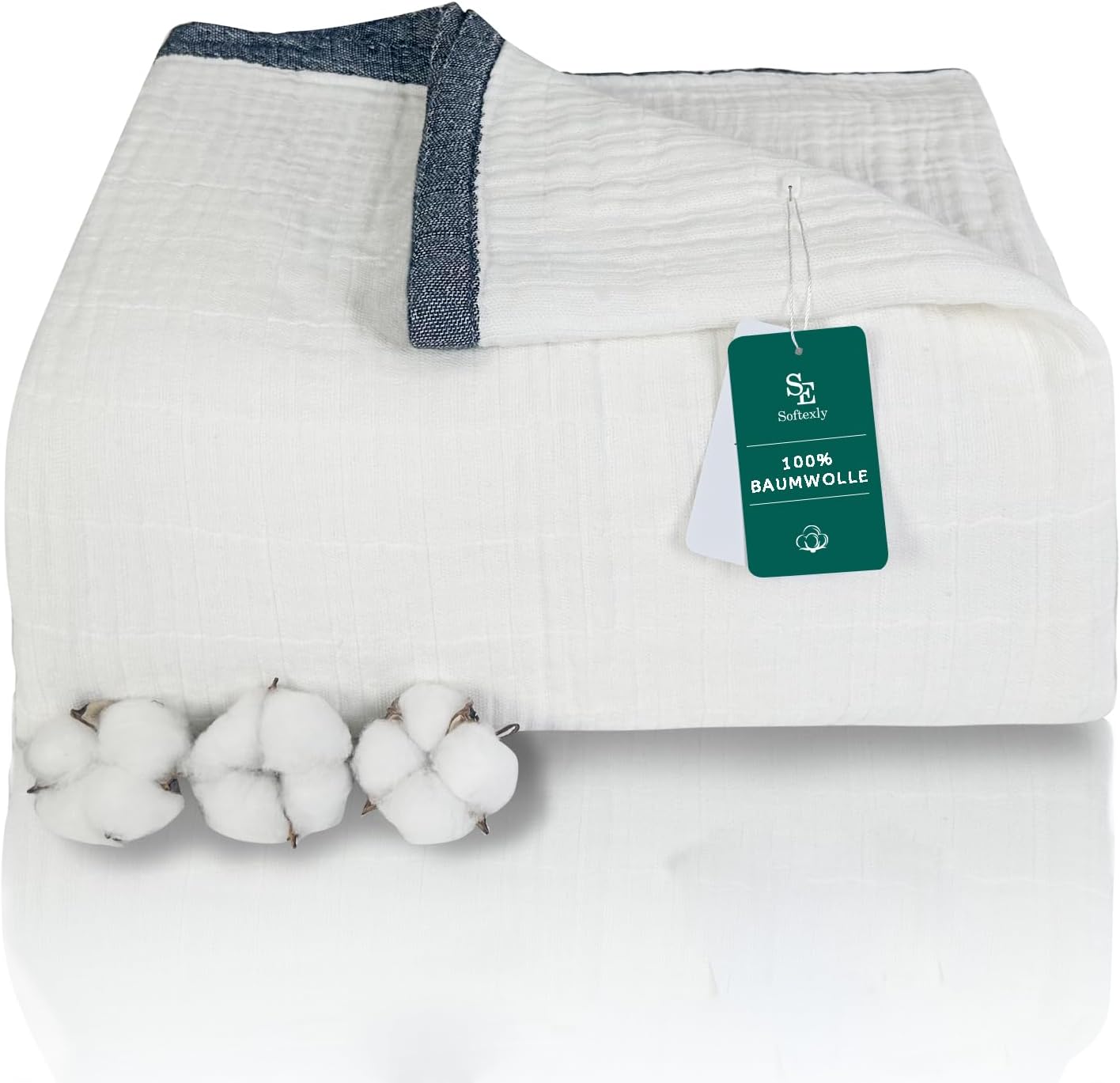 Se Softexly Copriletto Double-Face Cotone 230x260cm - immagine 1