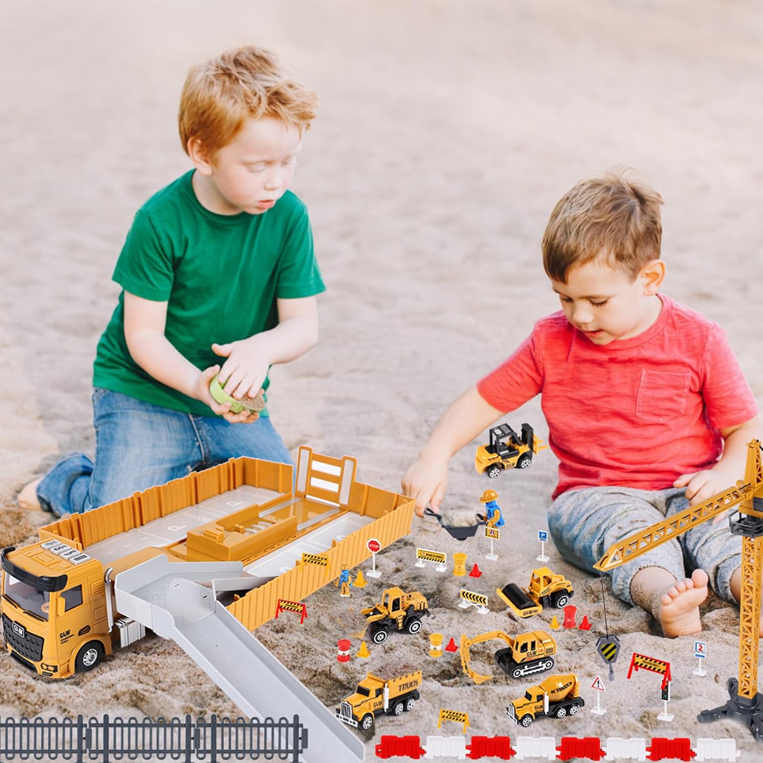 Veicoli da Cantiere Giocattolo per Bambini - immagine 7