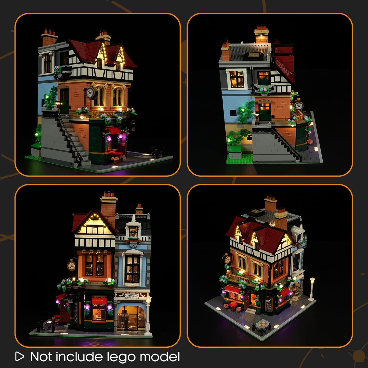 Lightailing Set di Luci per Lego-10350 Edificio Tudor - immagine 2