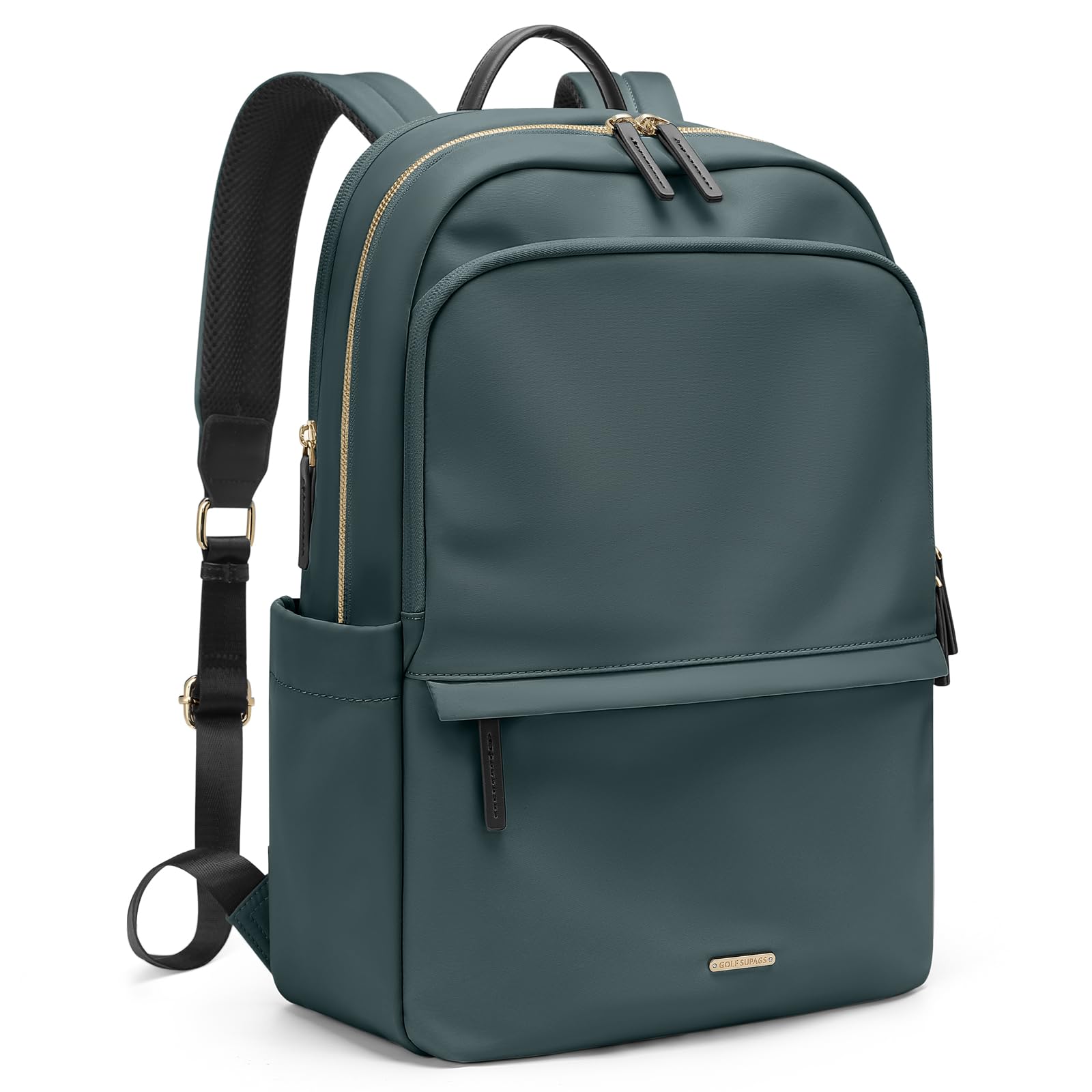 GOLF SUPAGS Zaino PC Donna 14/15.6 Pollici, Verde Scuro