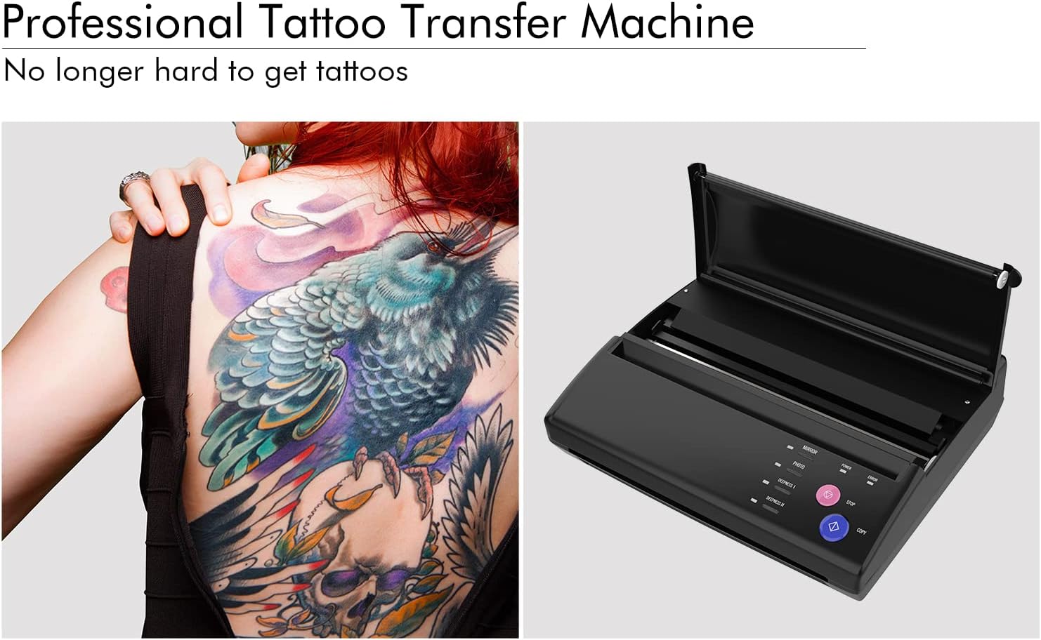 Biomaser® Stampante Termica per Tatuaggi Monocromatica - immagine 6
