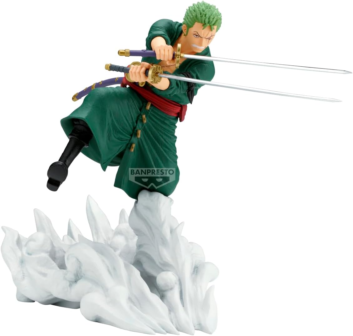 Banpresto Roronoa Zoro One Piece - Senkozekkei - 15 cm - immagine 1