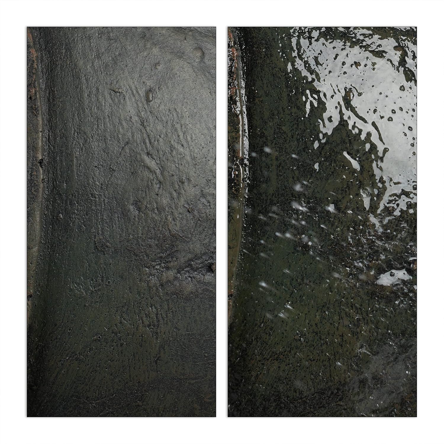 Relaxdays Statua Buddha Seduto XL 70cm, Grigio Scuro - immagine 6