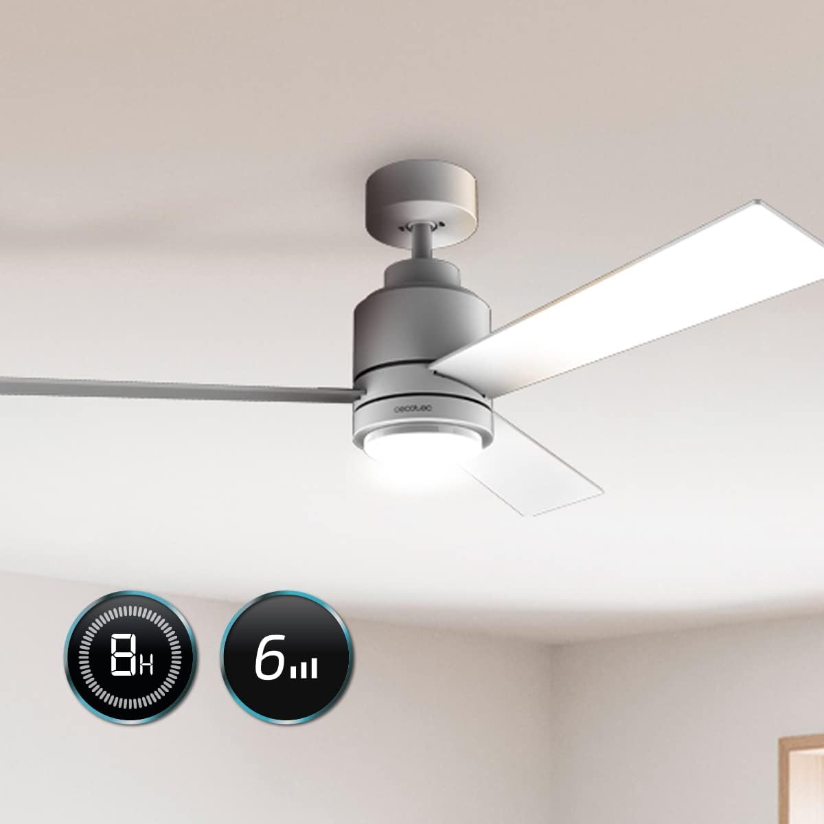 Cecotec Ventilatore da Soffitto EnergySilence Aero 4850 Style - immagine 6