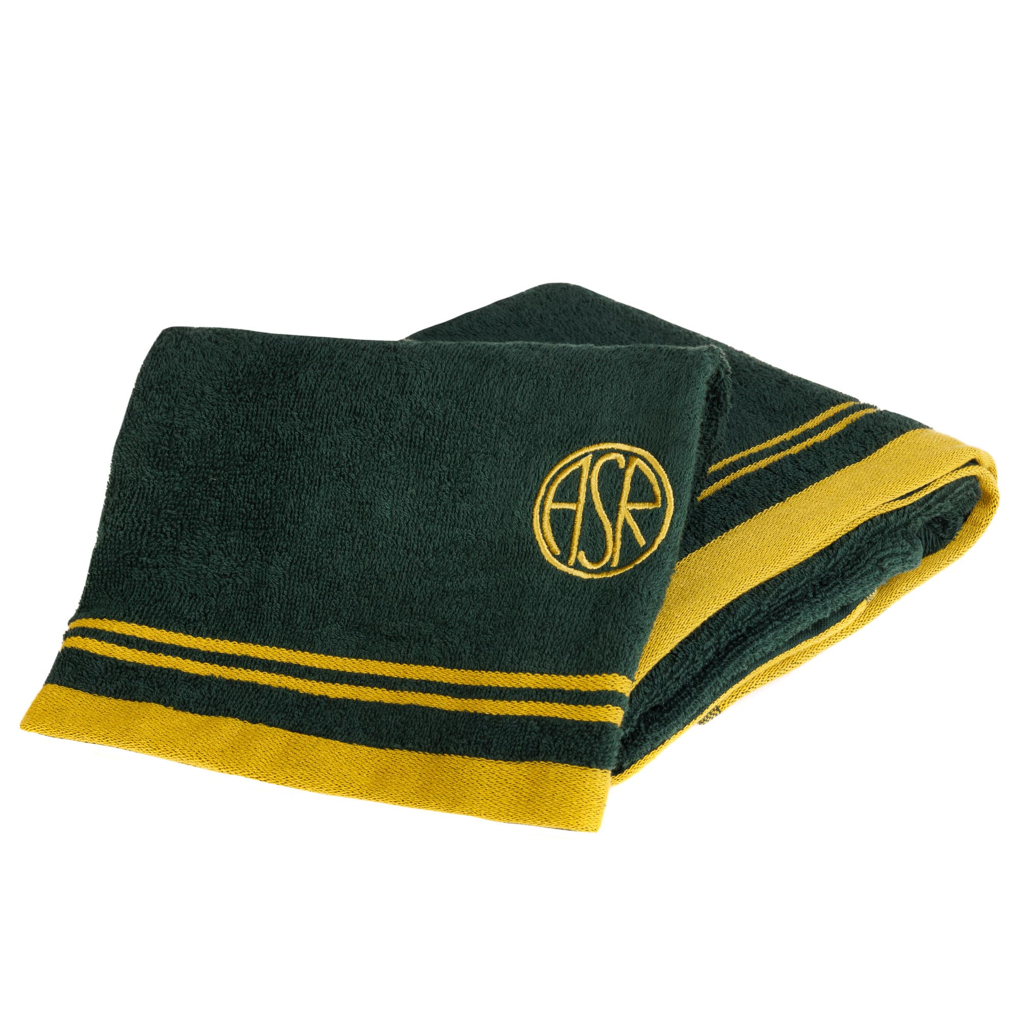 AS Roma Set Asciugamano + Ospite con logo ASR Verde