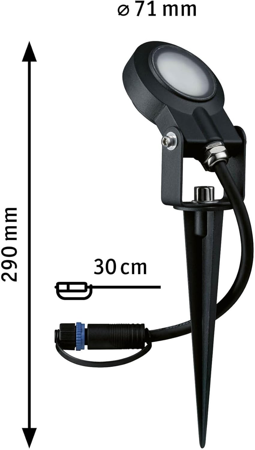 Paulmann 94729 Plug & Shine Faretto LED Esterni - immagine 12
