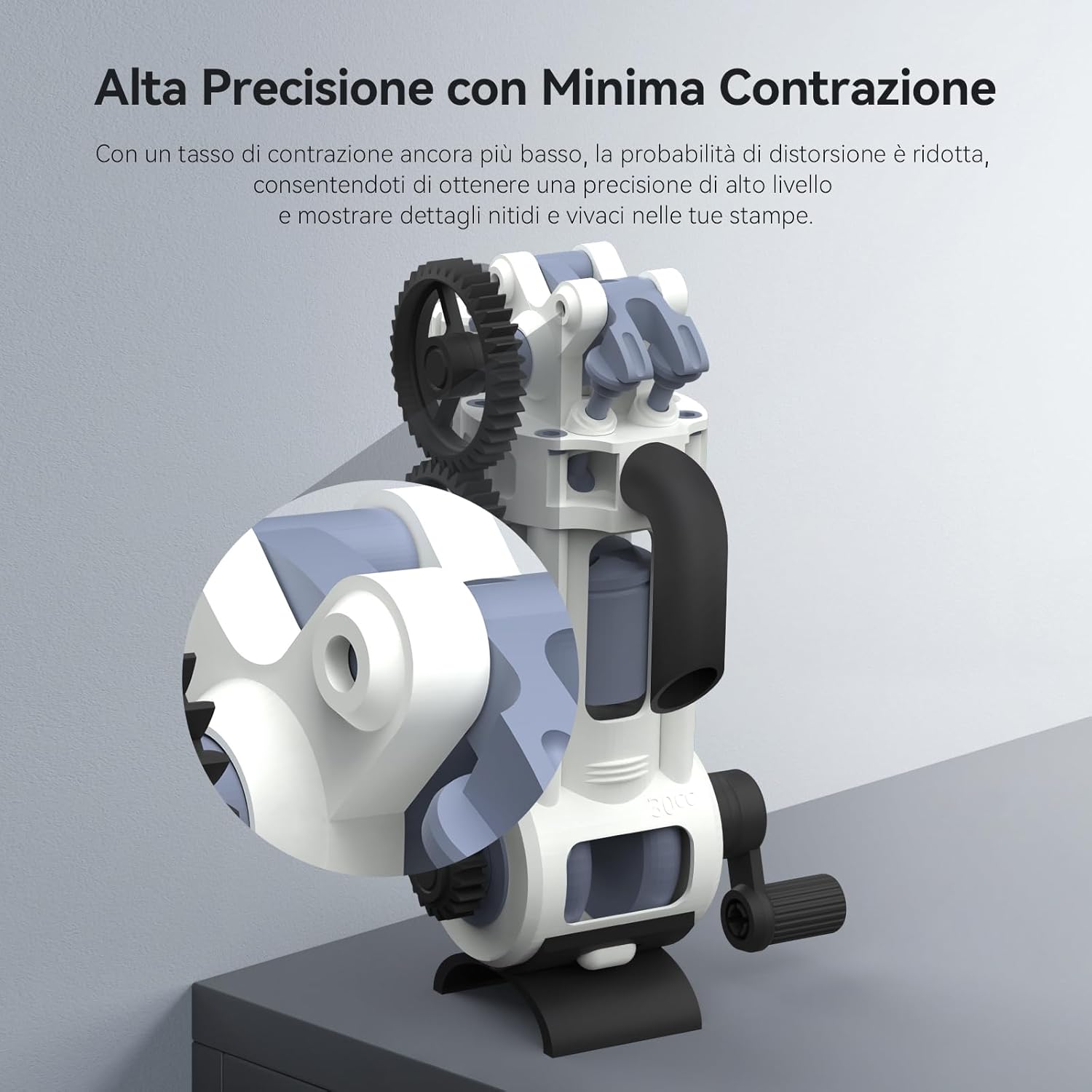 Anycubic Resina ABS-Like Pro 2 per Stampante 3D, Grigio 4000g - immagine 6