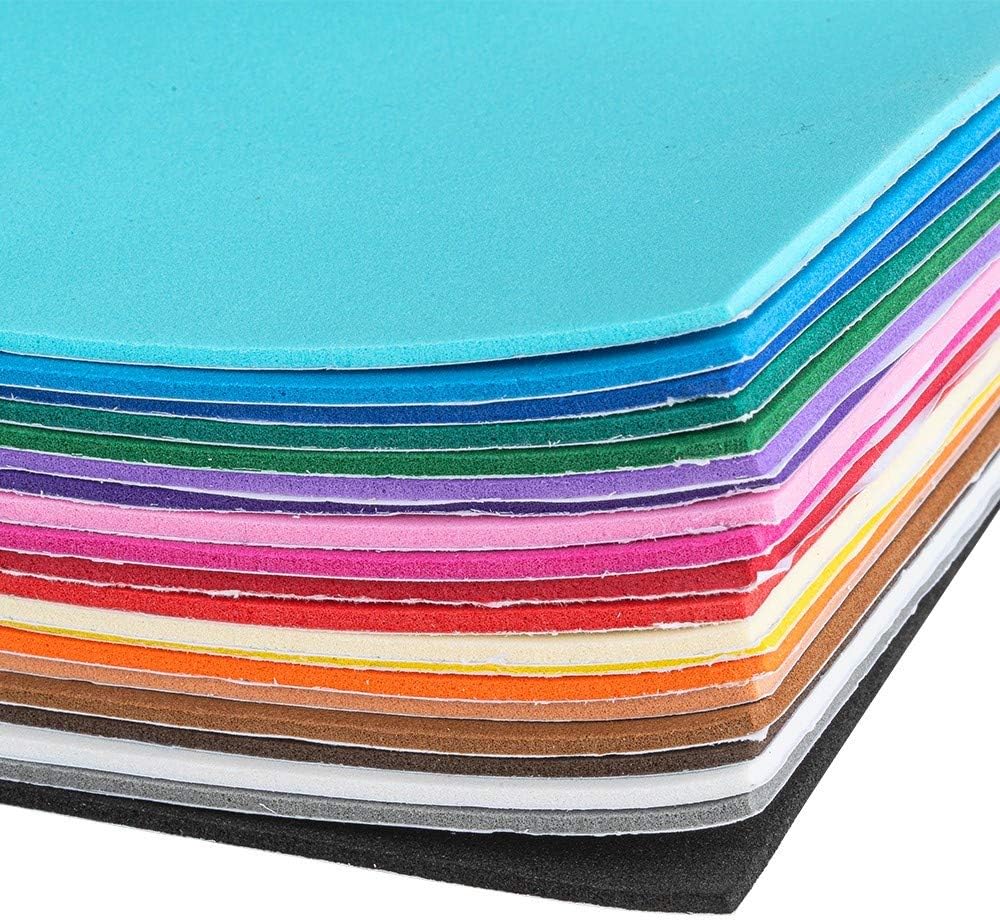 20 Fogli Gomma Crepla Autoadesivi DIN A4, 2mm - immagine 2