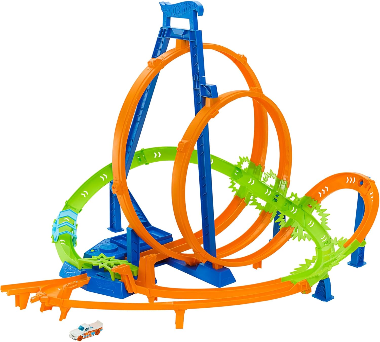 Hot Wheels - Mega Loop Scontri Epici Playset - immagine 1