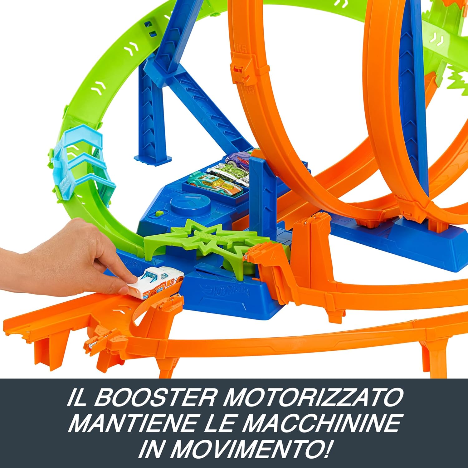 Hot Wheels - Mega Loop Scontri Epici Playset - immagine 4