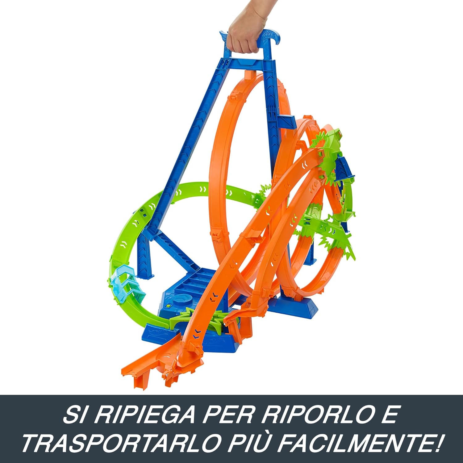 Hot Wheels - Mega Loop Scontri Epici Playset - immagine 5