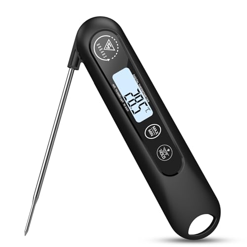 Doqaus Termometro Digitale da Cucina con Sonda Lunga