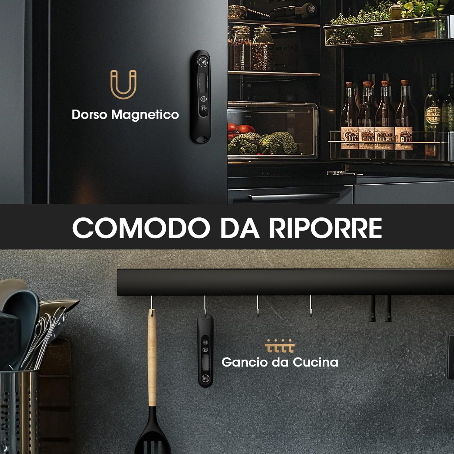 Doqaus Termometro Digitale da Cucina con Sonda Lunga - immagine 6