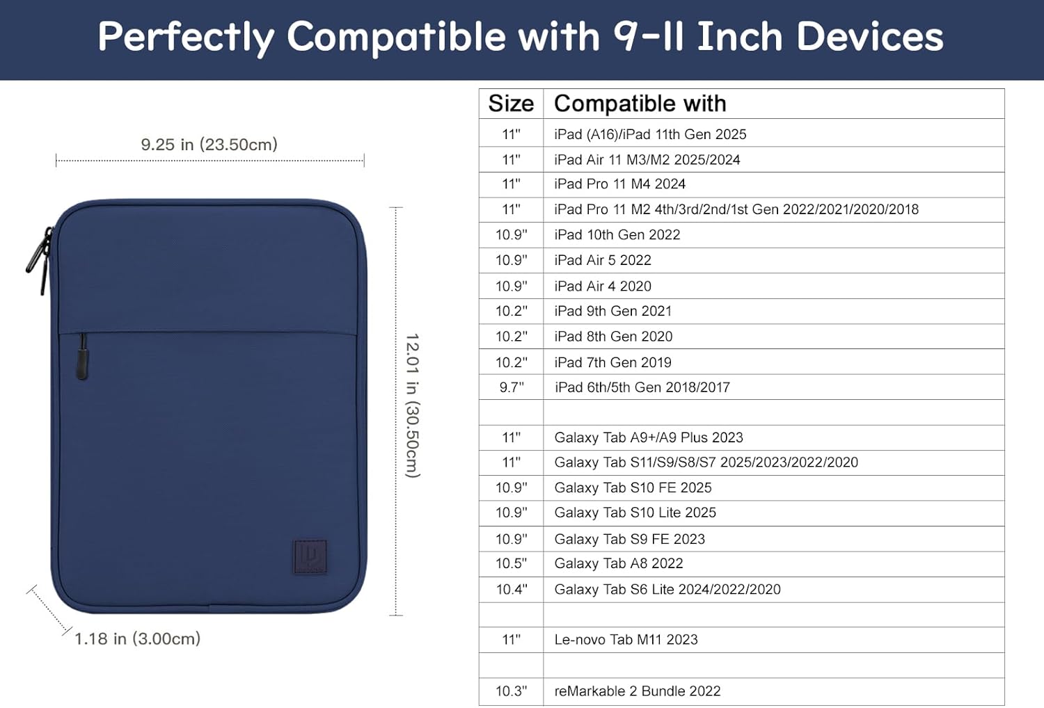 Dadanism Borsa Tablet 9-11" per iPad e Galaxy Tab - immagine 2