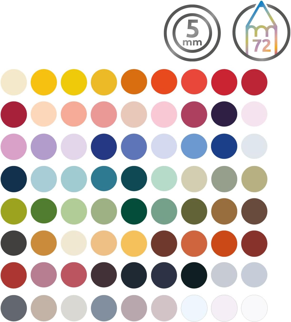 Derwent Matite da Disegno Professionali 72 pezzi - immagine 4