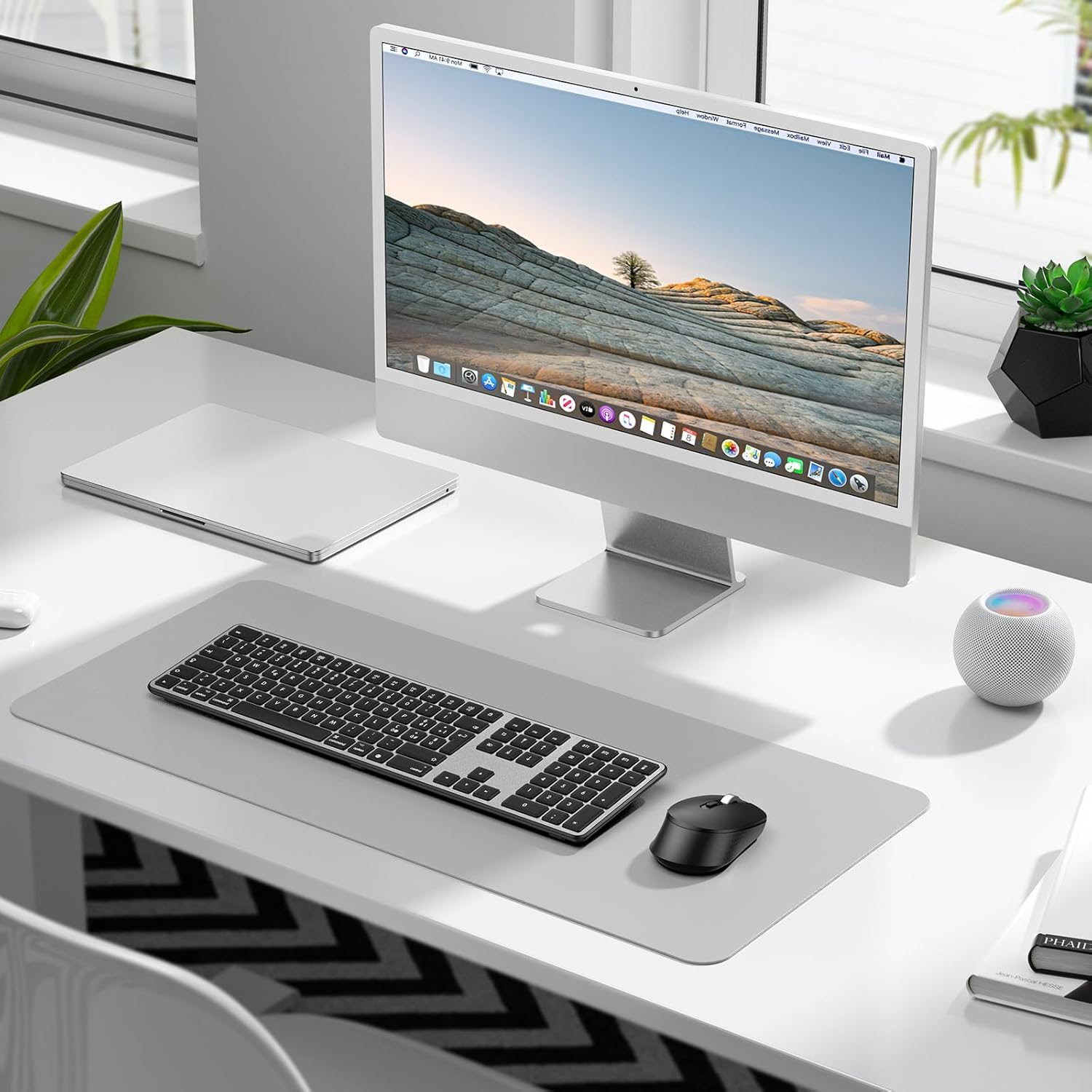 Omoton Kit Tastiera e Mouse Wireless Bluetooth per Mac - immagine 5