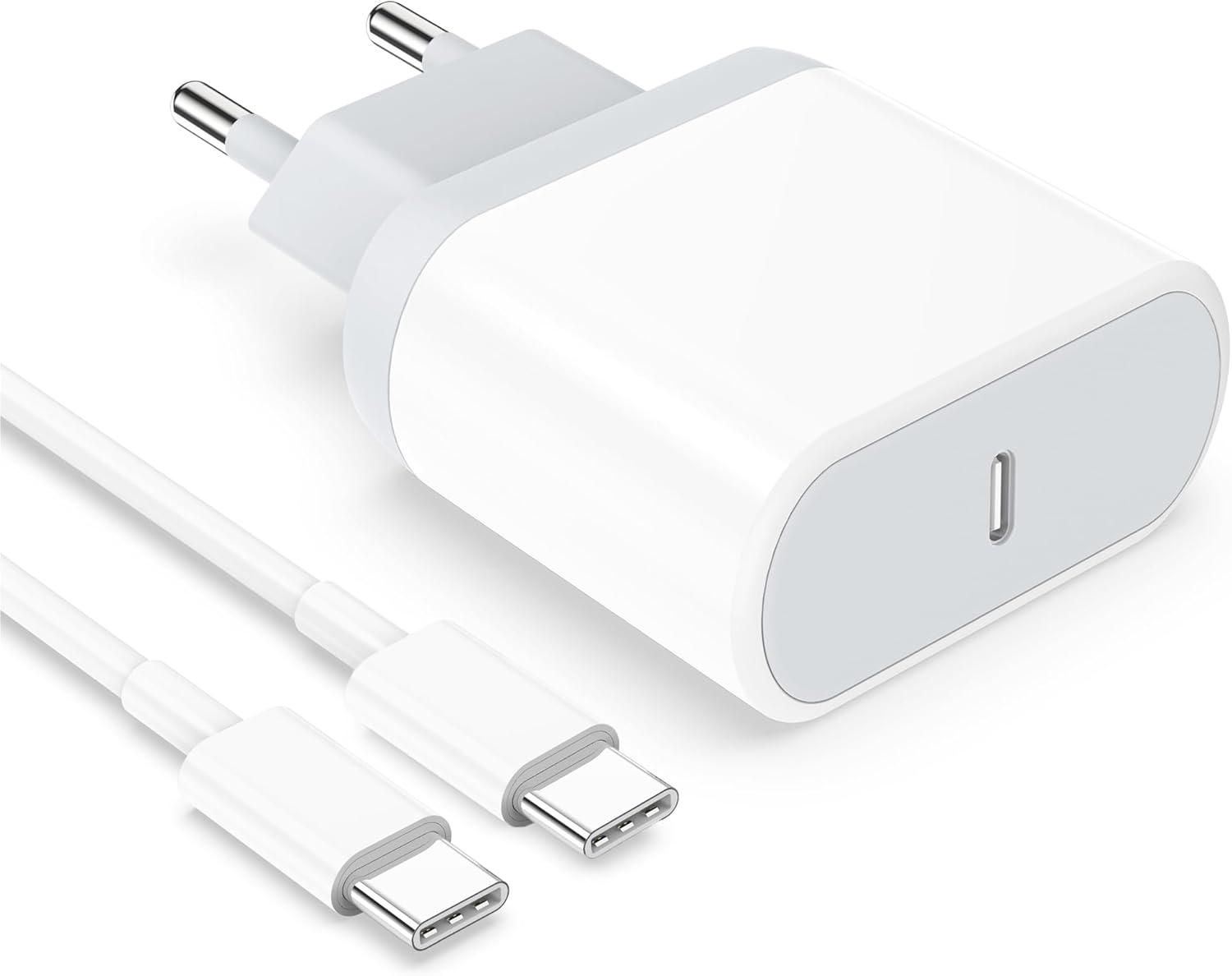 Gakaogue Caricatore USB-C Rapido 25W con Cavo 2M - immagine 1