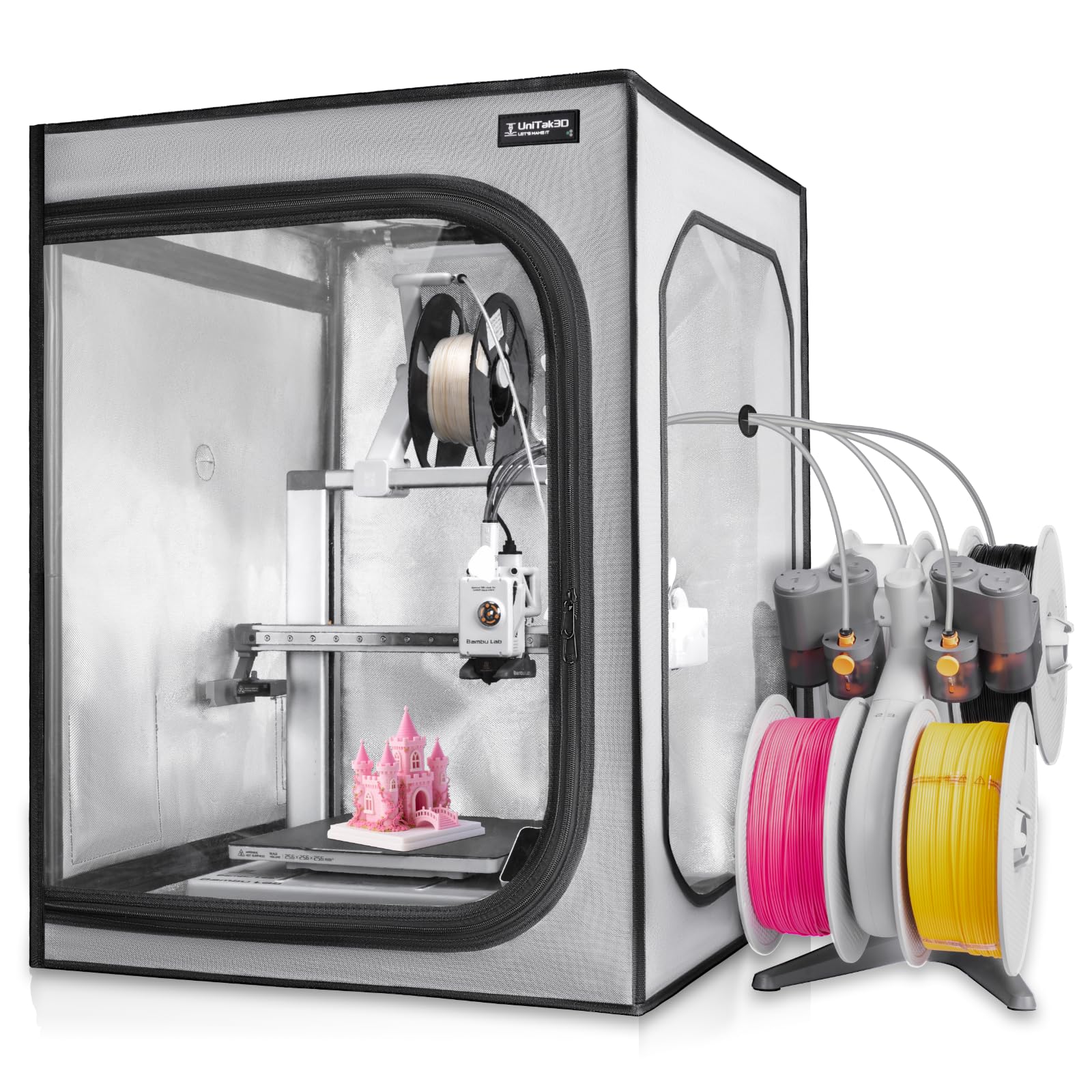 Custodia Stampante 3D Ignifuga e Antipolvere 520x600x700mm