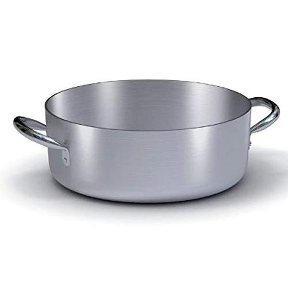 Ballarini Casseruola Bassa Professionale, Alluminio, Grigio, 40 cm