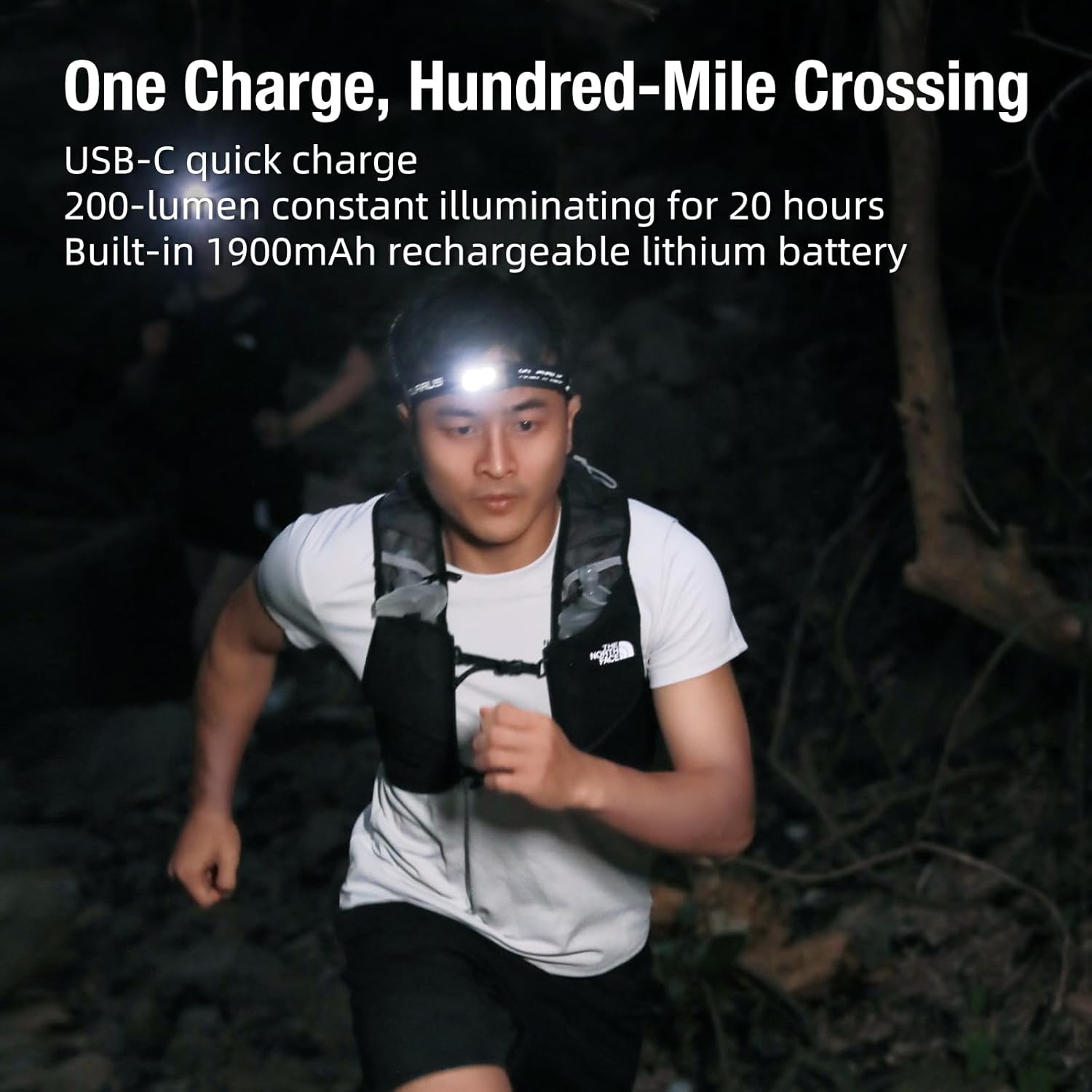 klarus HM5 - Lampada Frontale 800 Lumen con Luce Rossa - immagine 6