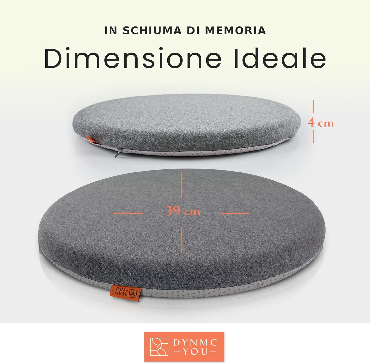 Dynmc You Set 4 Cuscini Sedie Cucina Memory Foam - immagine 6