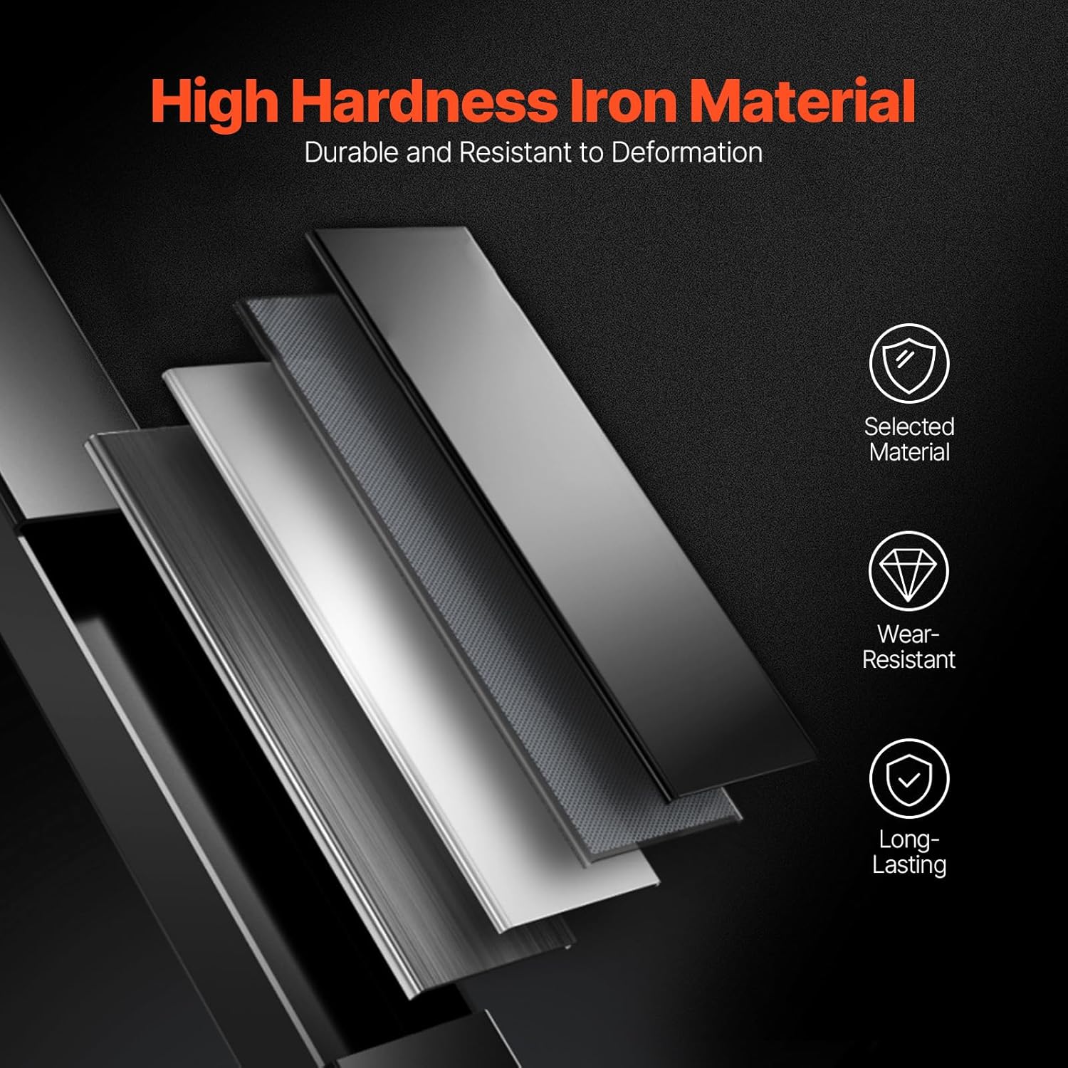 Vevor Supporto Verticale Dischi Pesi 50,8mm con Ruote - immagine 3