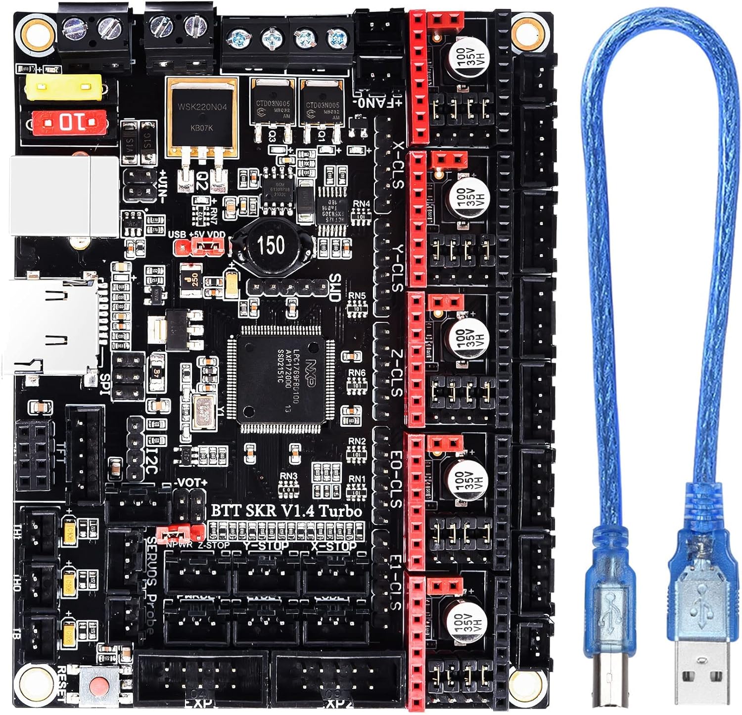 BIGTRETECH SKR V1.4 Turbo - Scheda Controller Stampante 3D - immagine 1