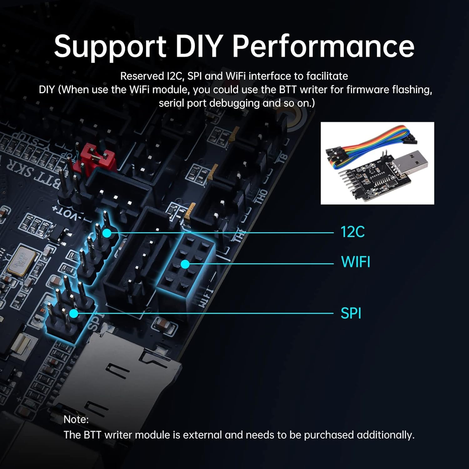 BIGTRETECH SKR V1.4 Turbo - Scheda Controller Stampante 3D - immagine 5