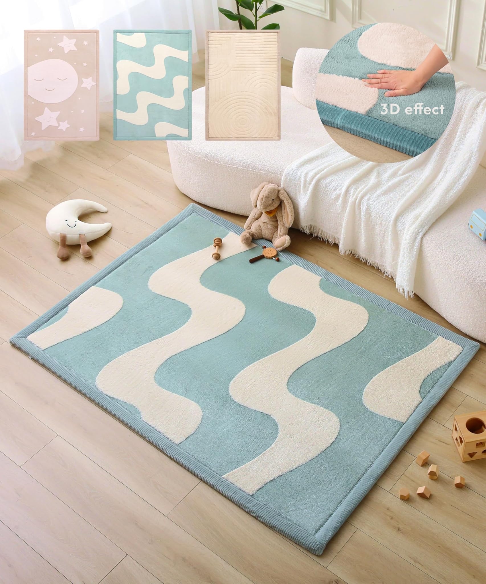 Hakuna Matte CloudRise - Tappetino Gioco Bambini 119x170cm