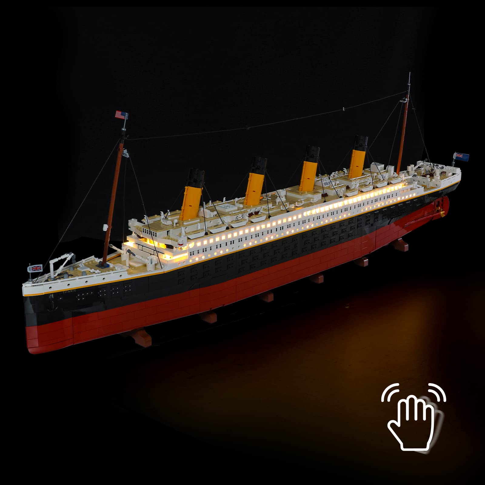 GEAMENT Set Luci LED per LEGO Creator Titanic 10294