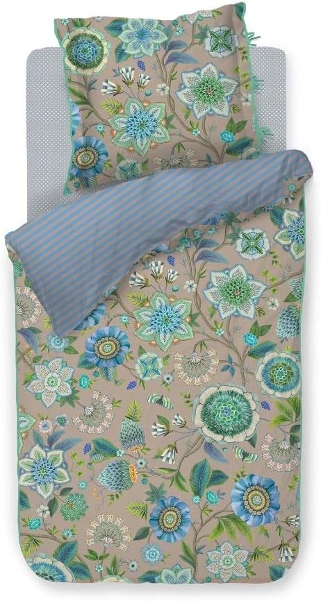 Pip Studio Set copripiumino Viva La Vida blu 155 x 220 cm