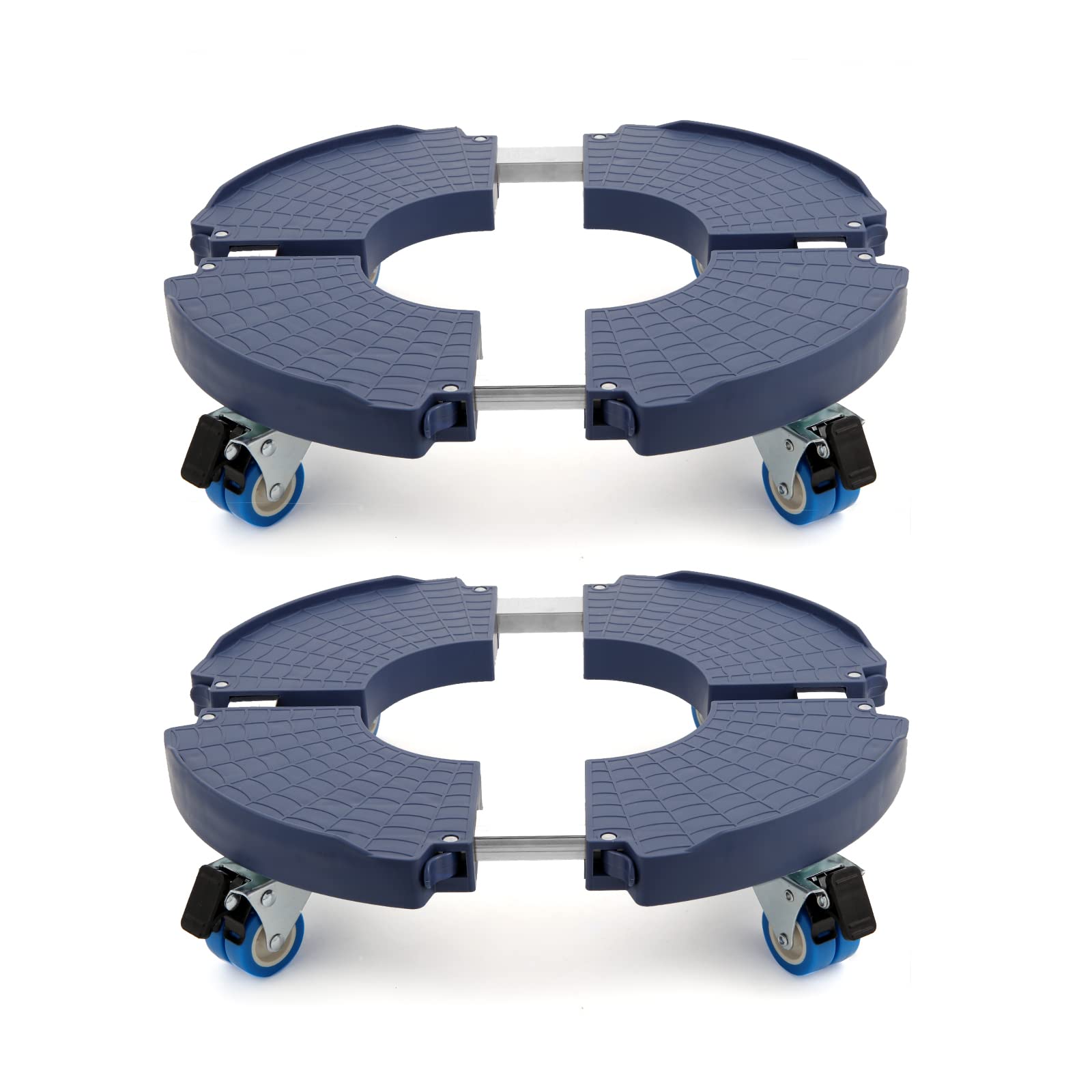 W B D WEIBIDA Portavasi con Ruote Ø 40-54cm, Blu