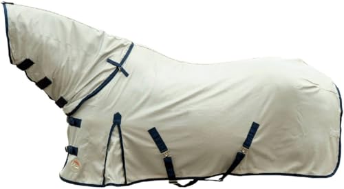 HKM Rain II Coperta anti-mosche con collo staccabile Grigio 155