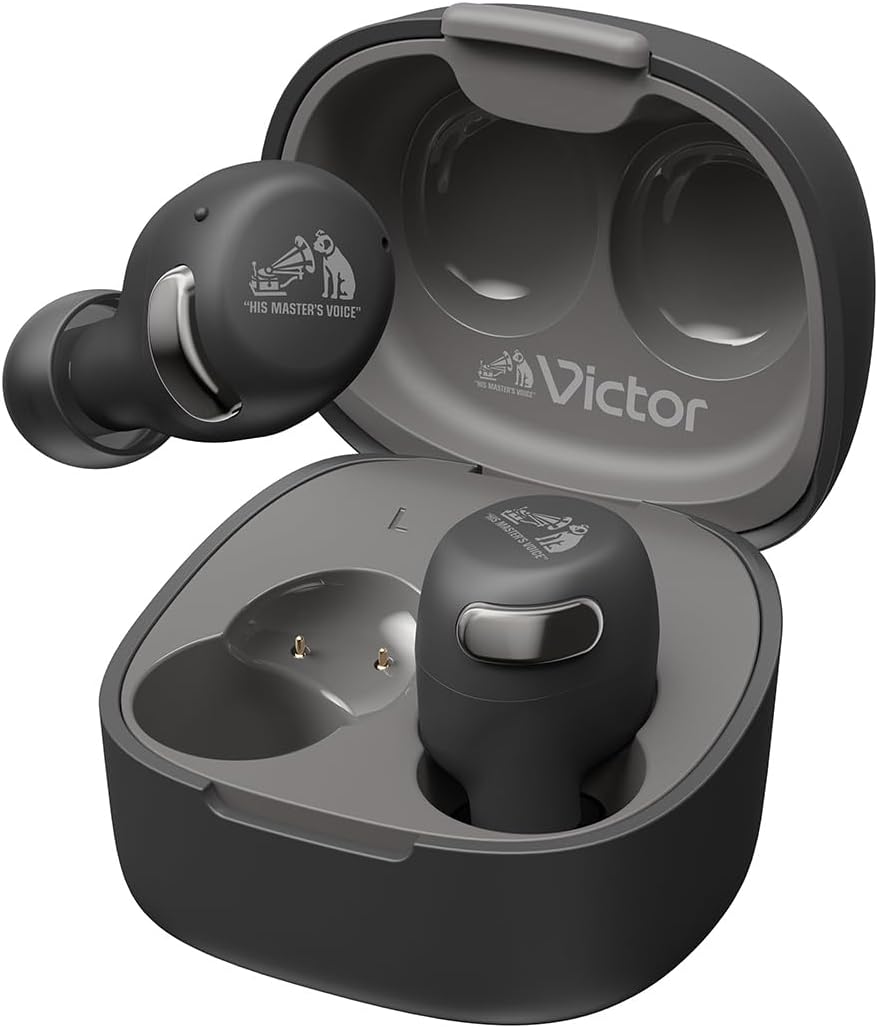Jvc HA-A30T2-B - True Wireless Earbuds con ANC, Nero - immagine 1