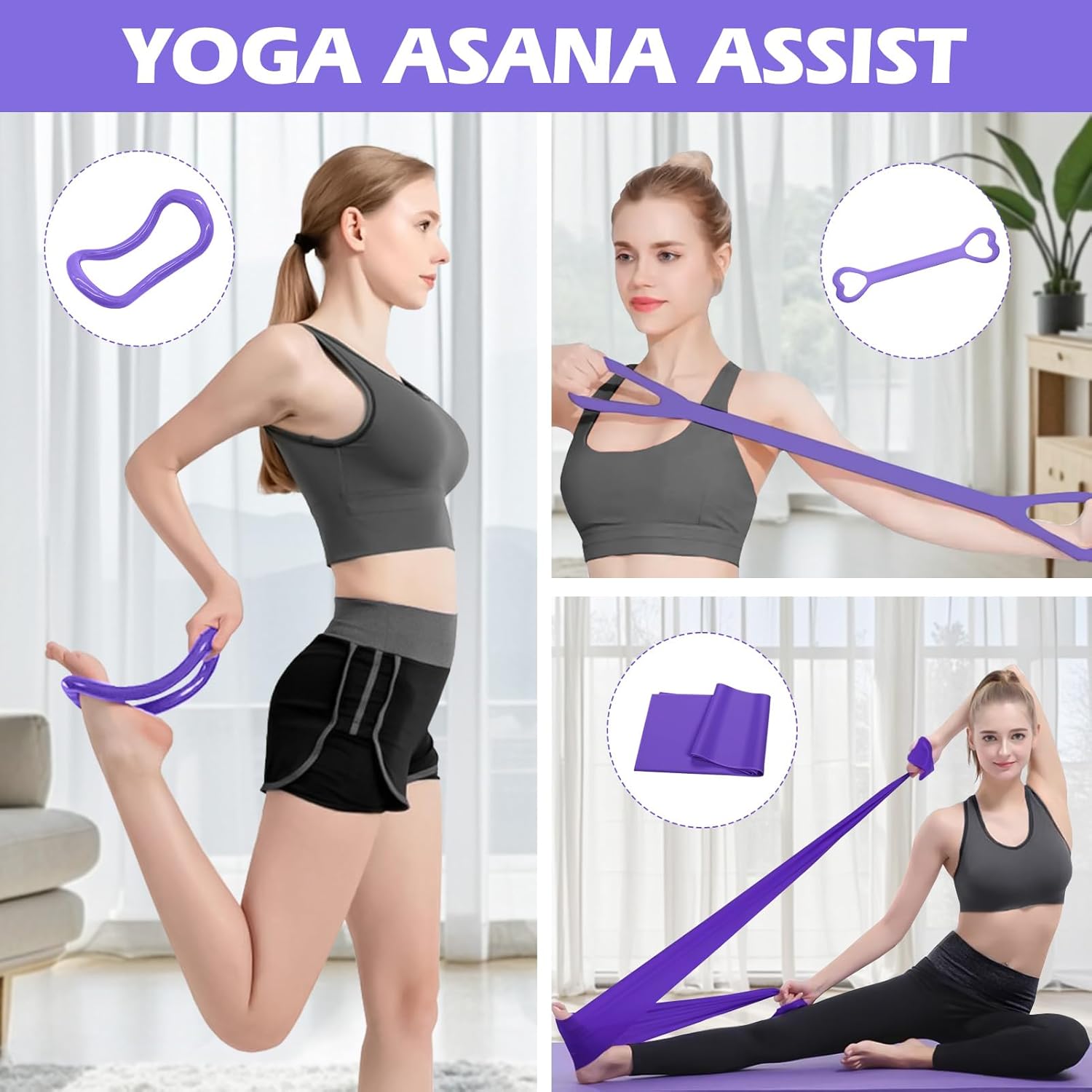 13 Pezzi Pilates Essential Kit - Set Allenamento Completo - immagine 6