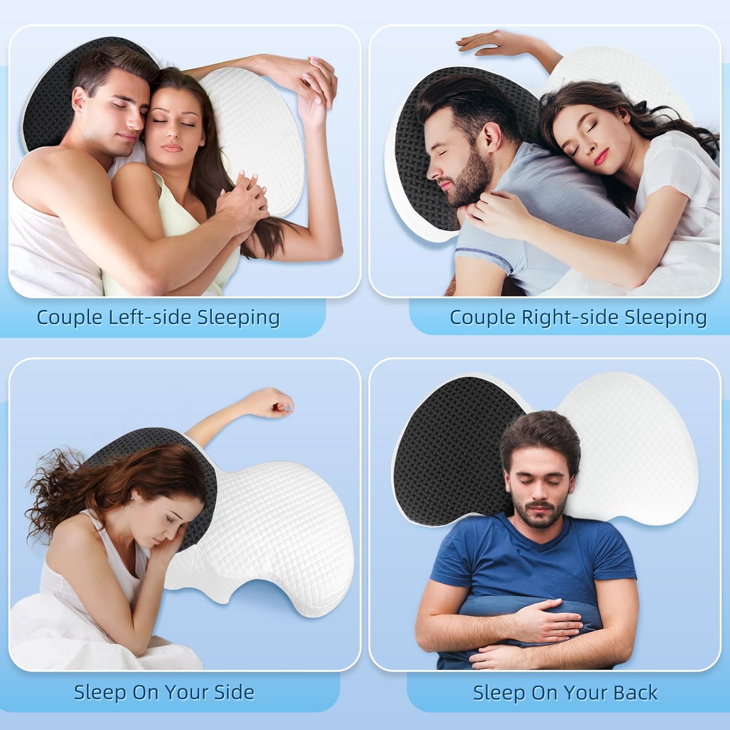 Homca Cuscino per Coppia con Buco per Braccio - immagine 6