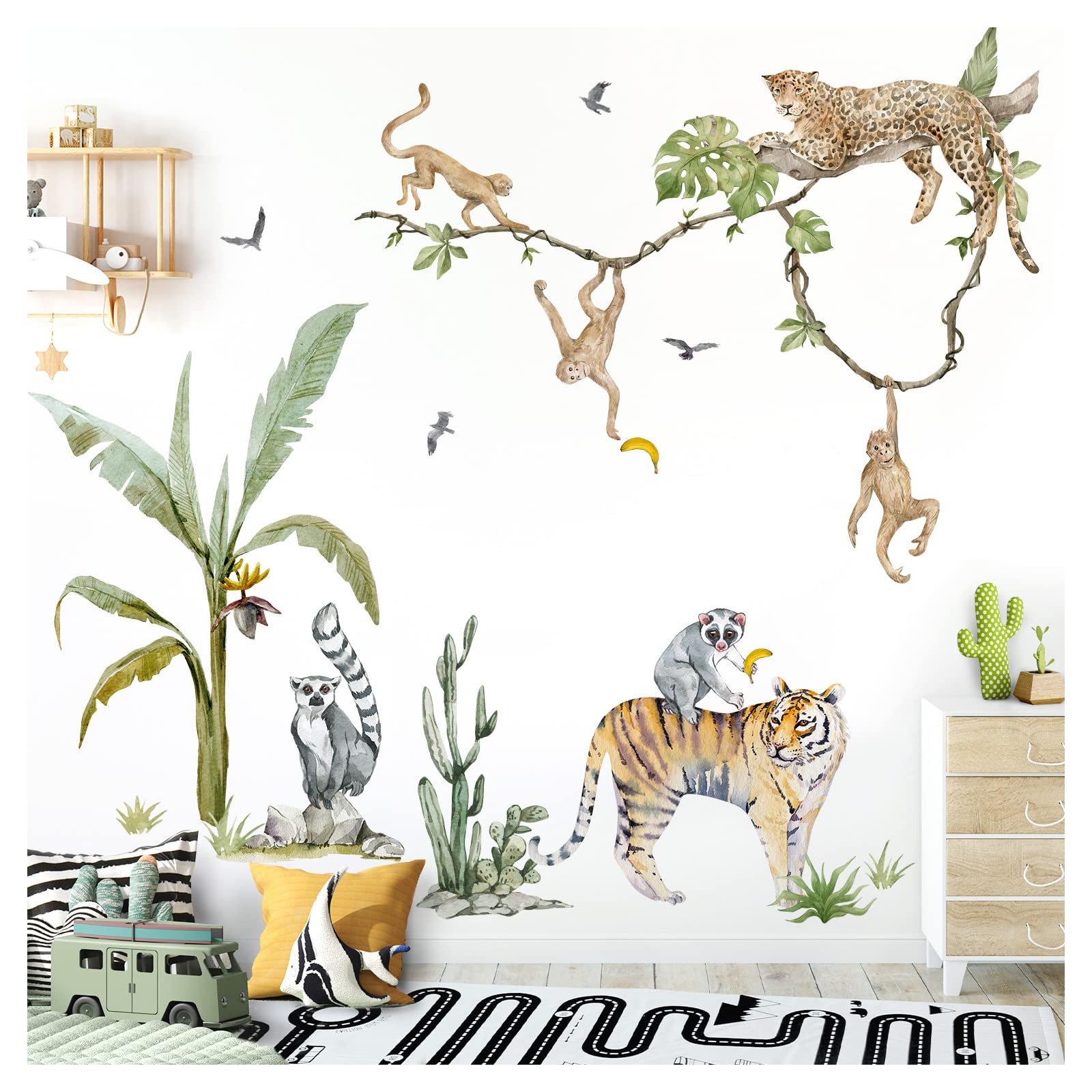 Grandora Adesivo da parete XXL per cameretta dei bambini DL768-4