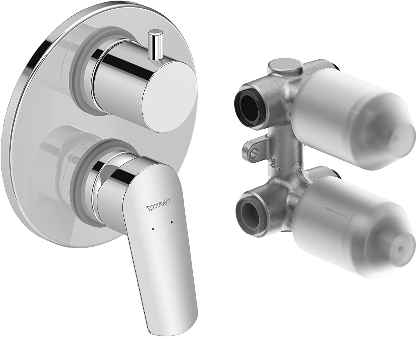 Duravit No.1 - Miscelatore Monocomando Vasca Doccia a Incasso - immagine 2