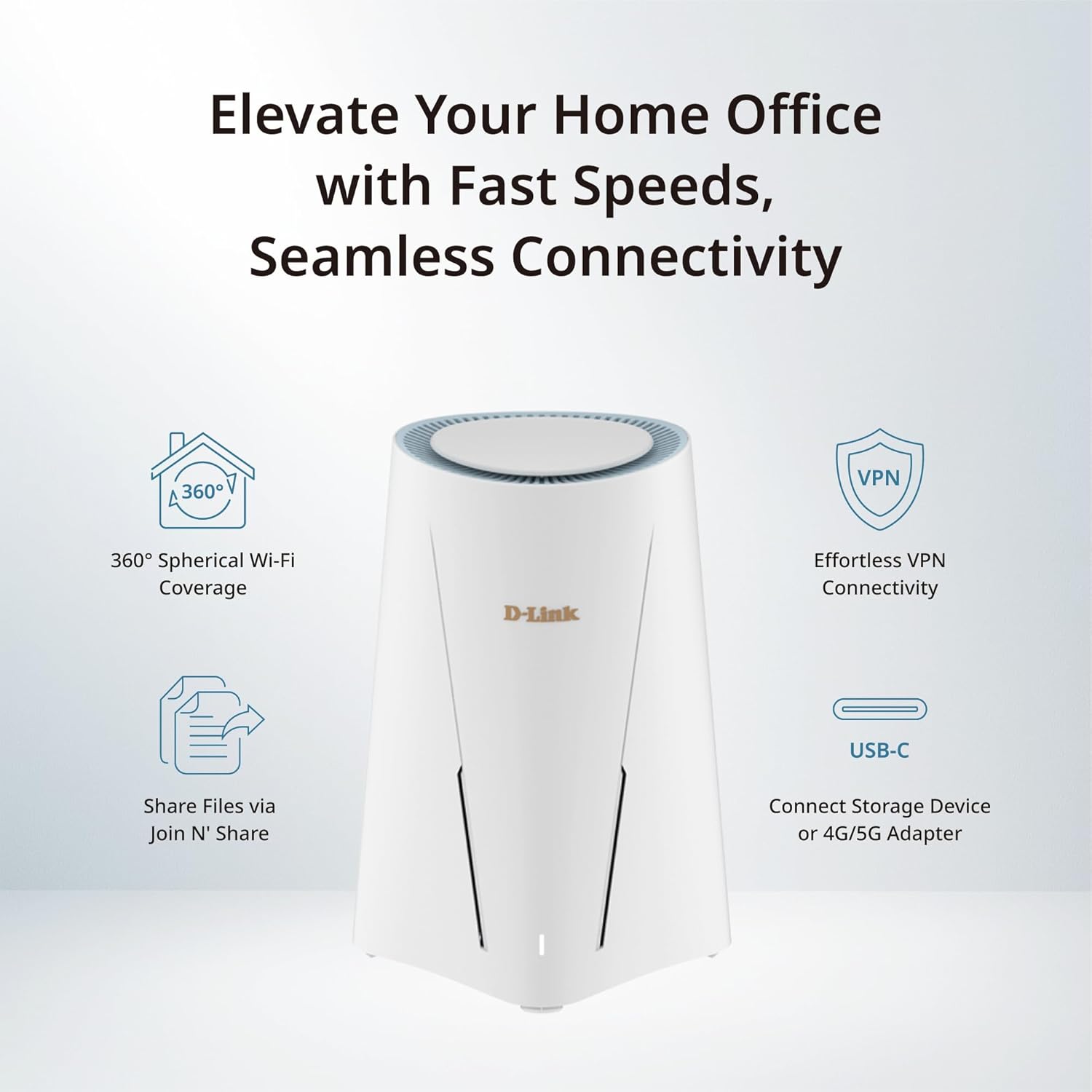 D-link DBR-560 AX6000 - Router Wi-Fi 6 SOHO Gigabit - immagine 3