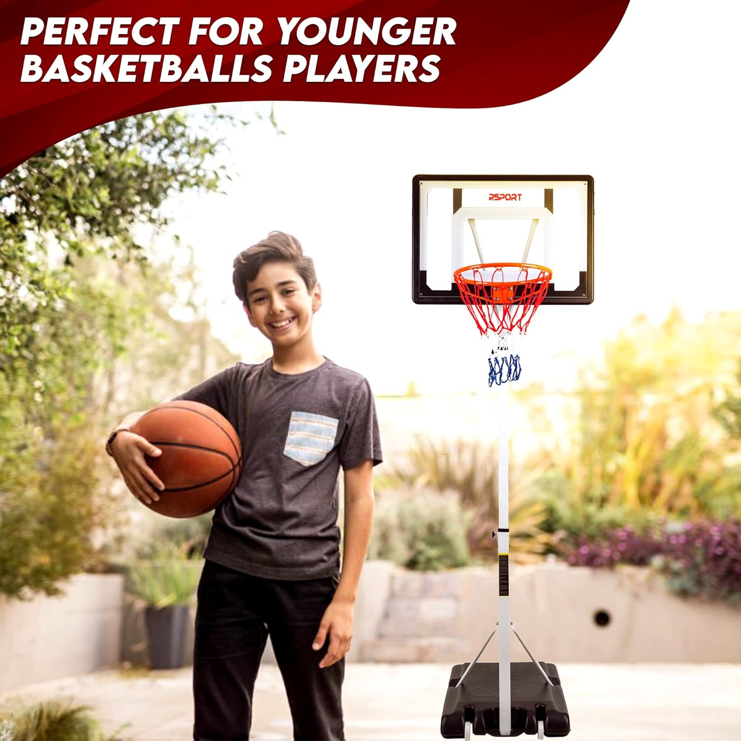 ProSport Canestro Basket Esterno Professionale 305cm - immagine 2